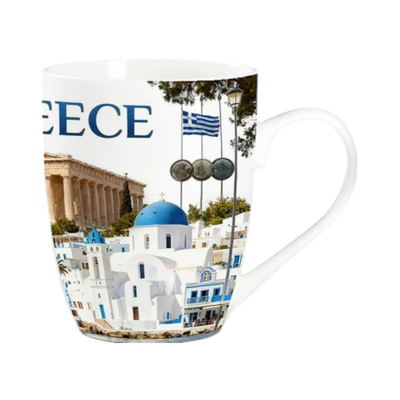 Σετ κεραμική κούπα Souvenir - 12pcs - Greece - 224172