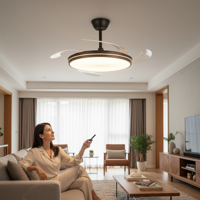 Ανεμιστήρας οροφής & φωτιστικό - DS-8989 - 43030