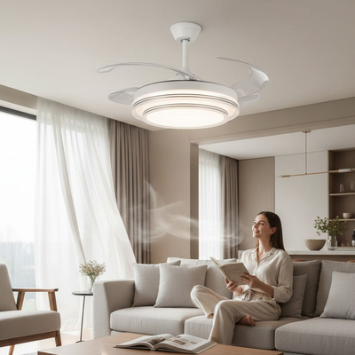 Ανεμιστήρας οροφής & φωτιστικό - DS-8049 - 430316