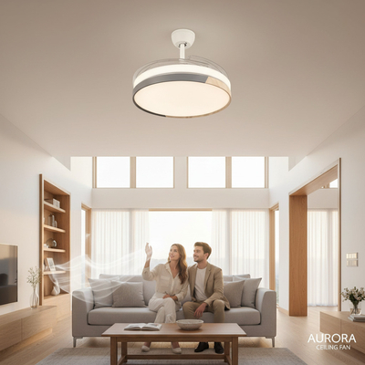 Ανεμιστήρας οροφής & φωτιστικό - DS-6605 - 430330