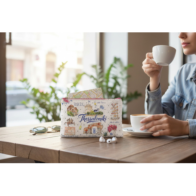 Πορτοφόλι Souvenir μπρελόκ - PVC - Thessaloniki - 16*10cm - 871704