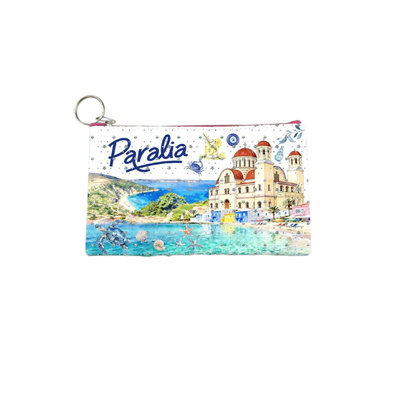 Πορτοφόλι Souvenir μπρελόκ - PVC - Paralia - 16*10cm - 871711
