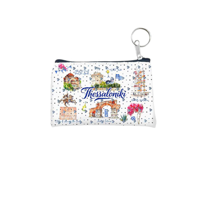 Πορτοφόλι Souvenir μπρελόκ - PVC - Thessaloniki - 11*7cm - 871724