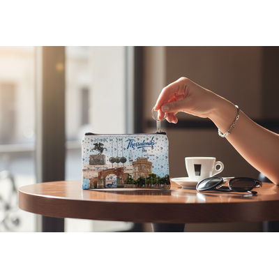 Πορτοφόλι Souvenir μπρελόκ - PVC - Thessaloniki - 11*7cm - 871726