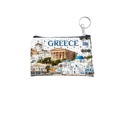 Πορτοφόλι Souvenir μπρελόκ - PVC - Greece - 11*7cm - 871738