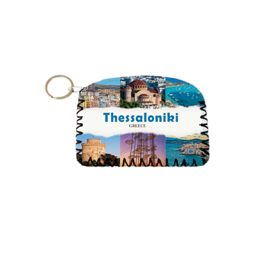 Πορτοφόλι Souvenir μπρελόκ - PVC - Thessaloniki - 14*9cm - 871745