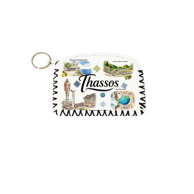 Πορτοφόλι Souvenir μπρελόκ - PVC - Thassos - 14*9cm - 871752