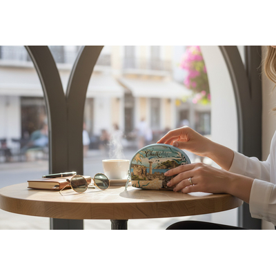 Πορτοφόλι Souvenir μπρελόκ mini - PVC - Chalkidiki - 10*8*3cm - 871763