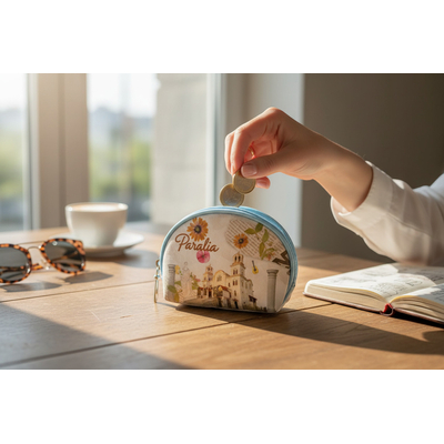 Πορτοφόλι Souvenir μπρελόκ mini - PVC - Paralia - 10*8*3cm - 871768