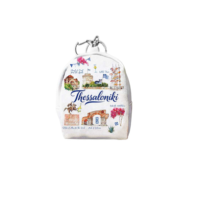 Πορτοφόλι Souvenir μπρελόκ mini - PVC - Thessaloniki - 7*9*4.5cm - 871784