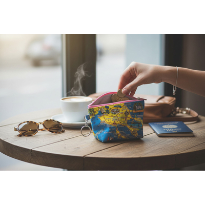 Πορτοφόλι Souvenir μπρελόκ mini - PVC - Chalkidiki - 11*7*4cm - 871802