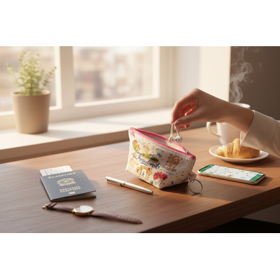 Πορτοφόλι Souvenir μπρελόκ mini - PVC - Thessaloniki - 11*7*4cm - 871804