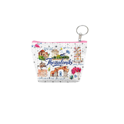 Πορτοφόλι Souvenir μπρελόκ mini - PVC - Thessaloniki - 11*7*4cm - 871804