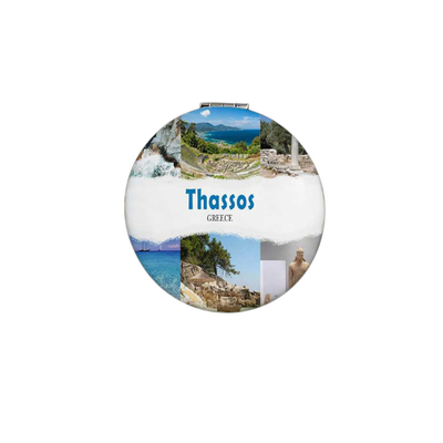 Kαθρέπτης τσέπης Souvenir - Thassos - 7*7*3cm - 871833