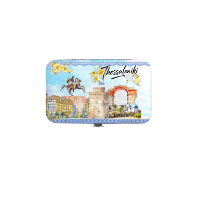 Σετ περιποίησης νυχιών σε θήκη Souvenir - Thessaloniki - 871867