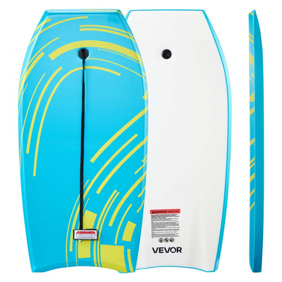 Bodyboard VEVOR 1055mm, Body Board Trainer με πυρήνα αφρού EPS και λουρί καρπού, Bodyboard παραλίας ανθεκτικό στην υπεριώδη ακτινοβολία για αρχάριους, για παιδιά έως 82 κιλά