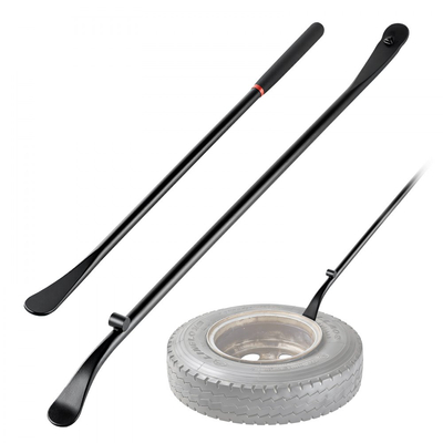 Μπάρες Ελαστικών VEVOR, 2 τεμάχια, Σιδερένια βάση και αφαίρεση ελαστικών 970 mm & Κουταλιέρα βάσης και αφαίρεσης 765 mm, Εργαλεία αλλαγής από συμπαγές κράμα χάλυβα βαρέως τύπου για φορτηγά, ημιφορτηγά, οχήματα εκτός δρόμου, λεωφορεία, τρακτέρ, μαύρα