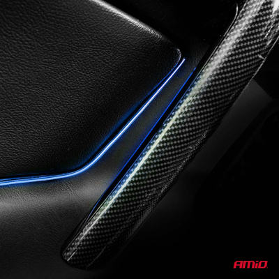 Amio – Ταινία LED COB 12V Μπλε 2x30cm Flexible Πλαϊνού Φωτισμού για Σήμανση & Dynamic Look – Σετ 2 Τεμ. (04578/AM)