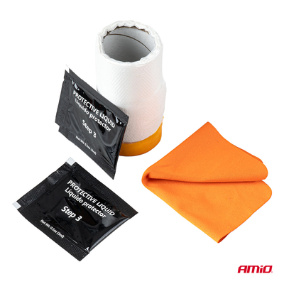 Amio – Kit Ξεθαμπώματος Φαναριών με Αλοιφαδόρο Χειρός Heavy Duty για Ασφαλή Εγκατάσταση & Καθημερινή Χρήση – 1 Κιτ (04793/AM)