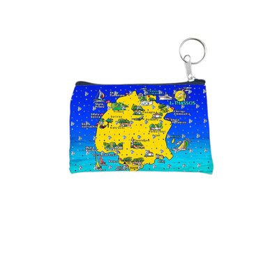 Πορτοφόλι Souvenir μπρελόκ - Σετ 10pcs - PVC - Thassos - 11*7cm - 871734