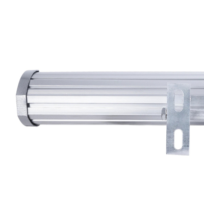 GLOBOSTAR® WASHERMOZA 90158 Μπάρα Φωτισμού Wall Washer LED 48W 5200lm 10-30° DC 24V Αδιάβροχο IP66 Θερμό Λευκό 2700K Dimmable - Bridgelux SMD Chip - Γκρι Ανθρακί - Μ100 x Π8 x Υ12cm - 3 Χρόνια Εγγύηση