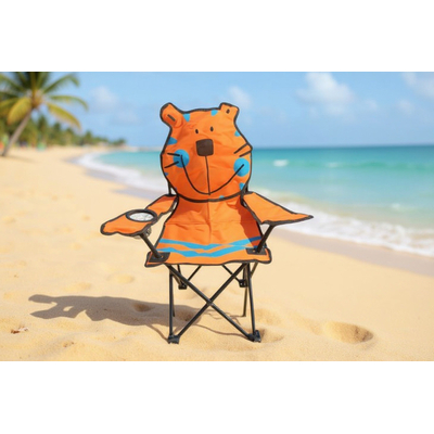 Παιδική πτυσσόμενη καρέκλα camping - 1015 - 241705 - Orange