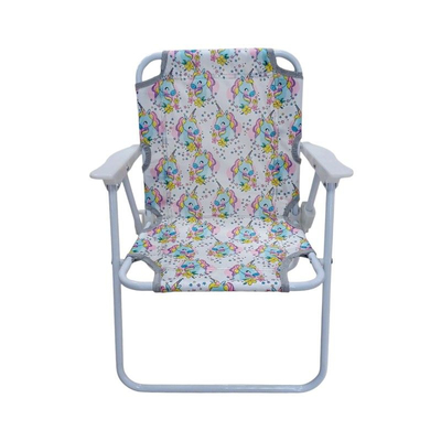 Παιδική πτυσσόμενη καρέκλα camping - 2012 - 241729 - White/Unicorn