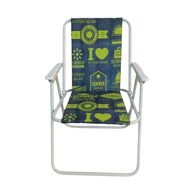 Πτυσσόμενη καρέκλα camping - 1215-3 - 241736 - Blue/Green