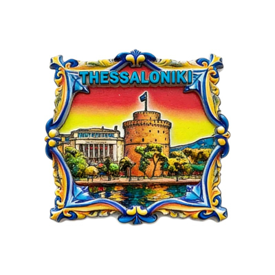 Τουριστικό μαγνητάκι Souvenir - Σετ 12pcs - Thessaloniki - 678565