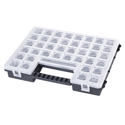 Κασετίνα TANDEM A 400 με 11 θήκες
Πλαστικά κλείστρα
Διαστάσεις: 385X283X50mm / TANDEM-A400