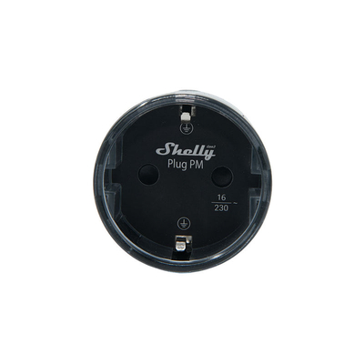 3800238072728 | Shelly Plug PM Gen3 - Μαύρο - EAN 3800238072728
