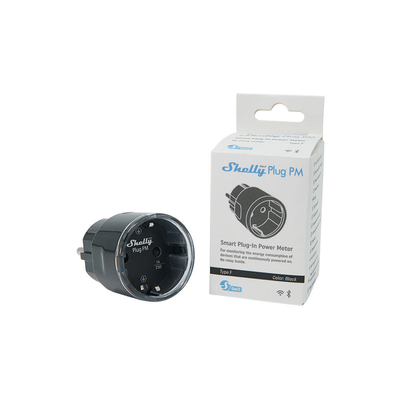 3800238072728 | Shelly Plug PM Gen3 - Μαύρο - EAN 3800238072728