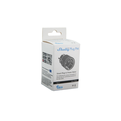 3800238072728 | Shelly Plug PM Gen3 - Μαύρο - EAN 3800238072728