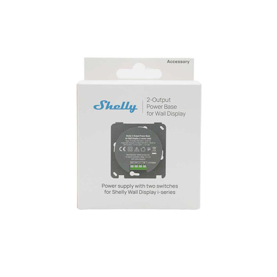 3800238072780 | Shelly 2-Output Power Base for Wall Display i-Series - EAN 3800238072780