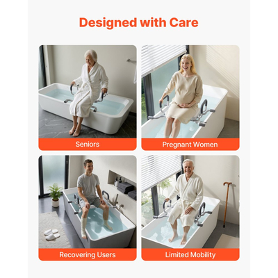 Περιστρεφόμενη καρέκλα ντους VEVOR με μπράτσα και πλάτη, βαρέως τύπου κάθισμα πάγκου 100 kg για εσωτερική τοποθέτηση σε καμπίνα ντους και μπανιέρα, κάθισμα μπανιέρας μπάνιου για ενήλικες, ηλικιωμένους, άτομα με αναπηρία, ηλικιωμένους και άτομα με αναπηρία