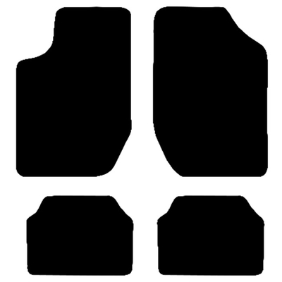 Race Axion - Πατάκια Για Επιβατικά Αυτοκίνητα τύπου Type F υλικό Μοκέτα χρώμα Black - 4 τεμ. (MAT.F7006-RX)