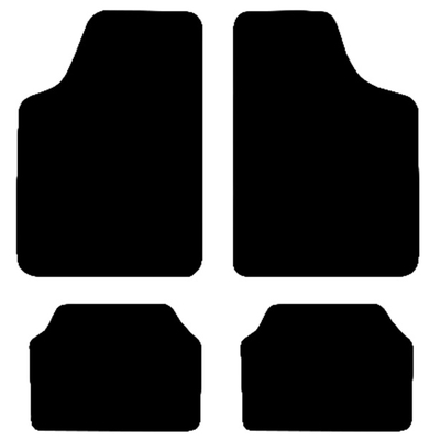 Race Axion - Πατάκια Για Επιβατικά Αυτοκίνητα τύπου Type D υλικό Μοκέτα χρώμα Black - 4 τεμ. (MAT.D7004-RX)