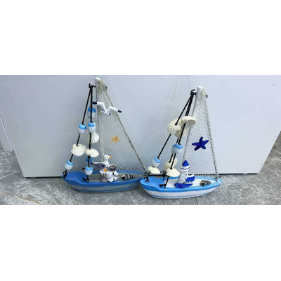 Διακοσμητικό Souvenir Καραβάκι - Σετ 2 τεμάχια - L2026-34CD - 125566