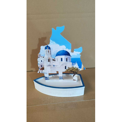 Διακοσμητικό Souvenir - Greece - Σετ 2 τεμάχια - LY2633 - 125546