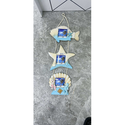 Διακοσμητικό Souvenir κρεμαστό με κορνίζες - L2026-18 - 125552