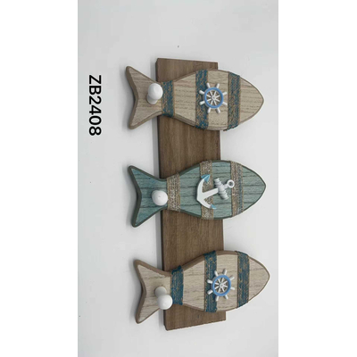 Σετ διακοσμητικά Souvenir - Κρεμάστρα - ZB2408 - 4 τεμάχια - 251957