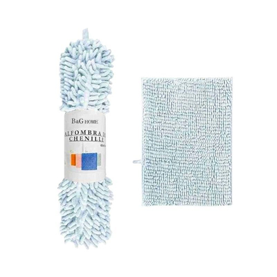 Πατάκι μπάνιου - M0842 - 50x80cm - Light Blue - 20878