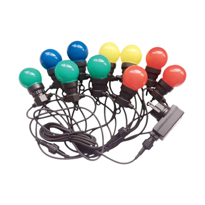 Γιρλάντα φωτισμού LED εξωτερικού χώρου - 5m - 10pcs - 272376 - RGB