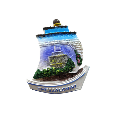 Tουριστικό μαγνητάκι Souvenir - Σετ 12pcs - Thessaloniki - 678164