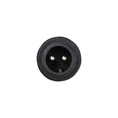 GLOBOSTAR® CONNECTOR 999-0266 2 Pin Σύνδεσμος Τροφοδοσίας για Wall Washers & Προβολείς με Είσοδο 2 x 0.25mm2 & Έξοδο 1 x Θηλυκό Βύσμα Αδιάβροχο IP65 - Μαύρο - Μ20 x Π1.5 x Υ1.5cm