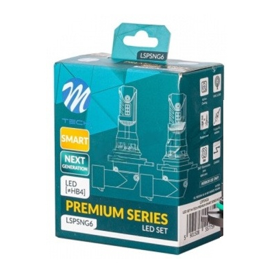 M-tech Λάμπες Led HB4 12V 6.000K 35W 4.000lm Led Canbus CSP3570 Premium Smart Series -  2 Τεμ (LSPSNG6/MT)