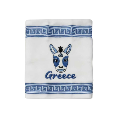 Πετσέτα Souvenir με κέντημα - Σετ 12pcs - Greece - 416389
