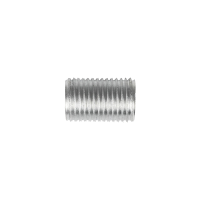 GLOBOSTAR® THREADEDTUBE 77556 Μεταλλικός DIY Σύνδεσμος / Μαστός με M10 Σπείρωμα για Φωτιστικά - Μ1.5 x Π1 x Υ1cm