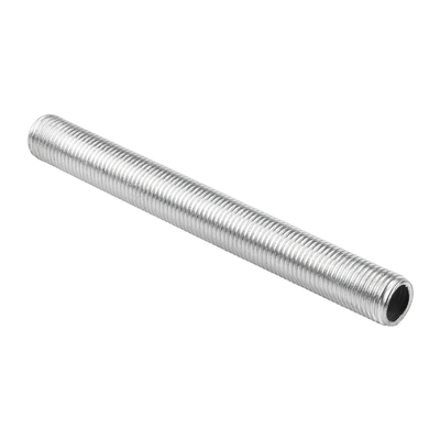 GLOBOSTAR® THREADEDTUBE 77559 Μεταλλικός DIY Σύνδεσμος / Μαστός με M10 Σπείρωμα για Φωτιστικά - Μ9 x Π1 x Υ1cm
