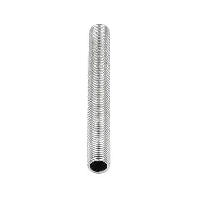 GLOBOSTAR® THREADEDTUBE 77559 Μεταλλικός DIY Σύνδεσμος / Μαστός με M10 Σπείρωμα για Φωτιστικά - Μ9 x Π1 x Υ1cm